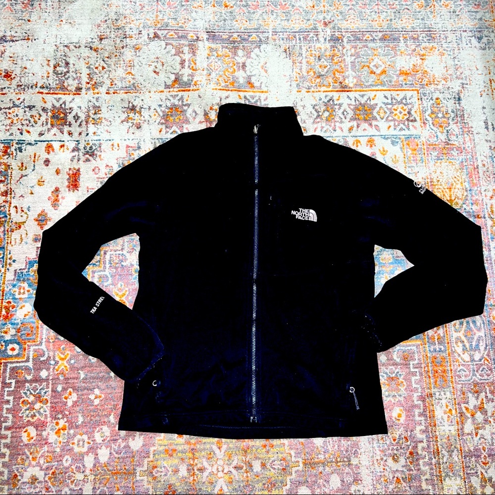 The North Face Black Full Zip Flight Series Stretch Jacket Men's Size Large